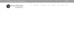 Desktop Screenshot of pellerinlawfirm.com